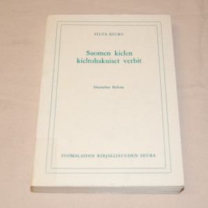 Silva Kiuru Suomen kielen kieltohakuiset verbit